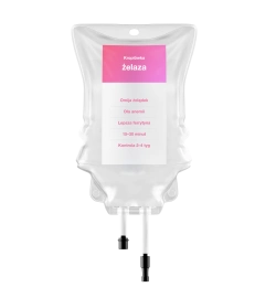 Dożylne wlewy żelaza